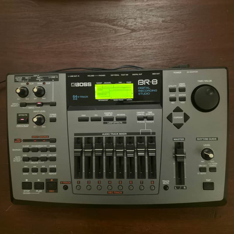 Boss BR-8 Digital Recorder 1999 - 2002 - Black image 1