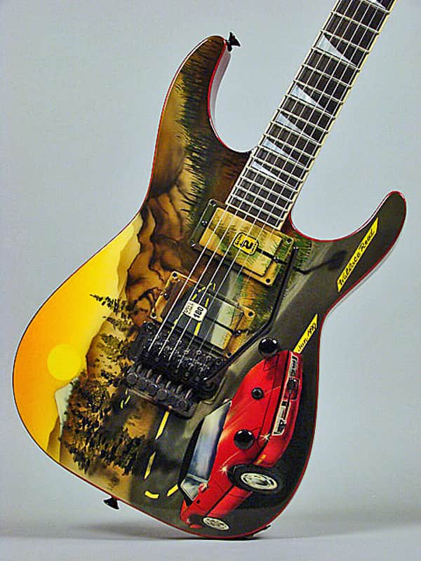 【中古】 Mountain Song Rebello ,EdwardsJazzQuartet Jackson Soloist 1990 Mountain Graphics | Reverb