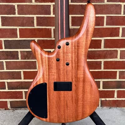 Ibanez Premium SoundGear SR5FMDX2NTL, 5-String, Natural Low Gloss, Nordstrand Pickups, Gig Bag image 6