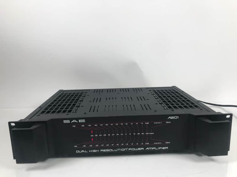 Vintage SAE A201 Dual High Resolution Power Amplifier | Reverb