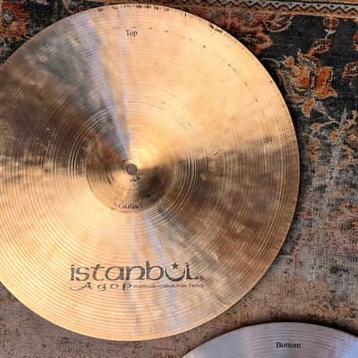 ISTANBUL AGOP 15” TRADITIONAL Hihats ULTRA WARM & SMOOTH Stunning! Perfect! 1162 1332 g image 5