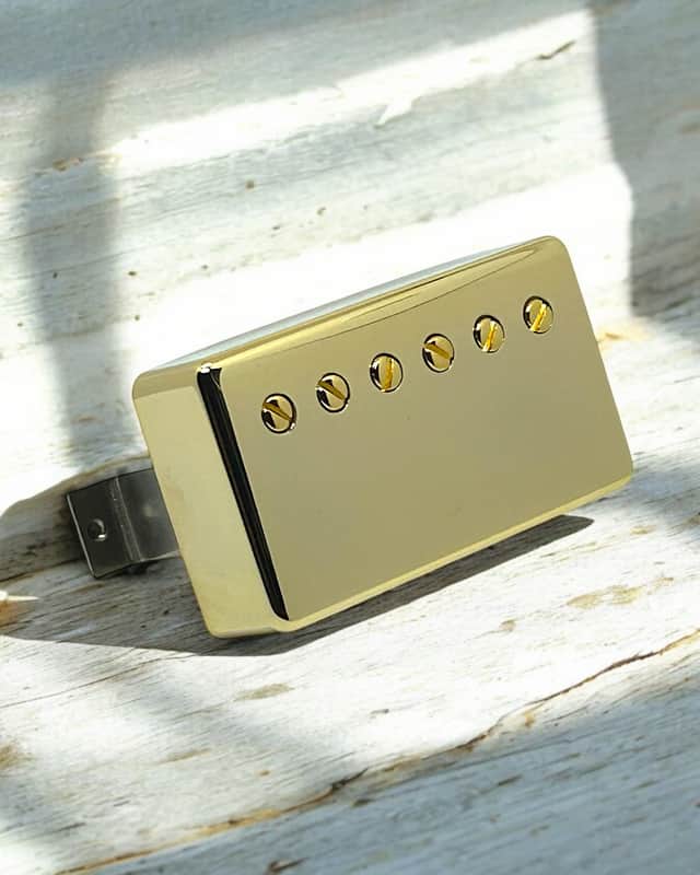 Brickhouse Toneworks 1960 P.A.F. Humbucker Pickup Set - Gold image 1