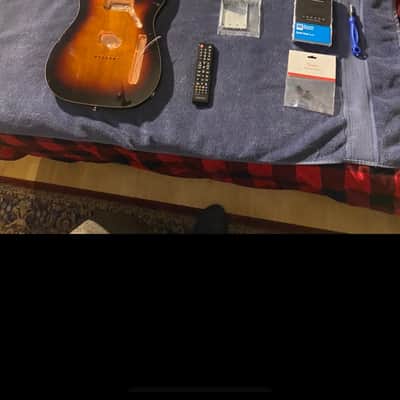 Squire/fender Custom John Frusciante inspired telecaster deluxe 2023 - Tabacco burst image 12