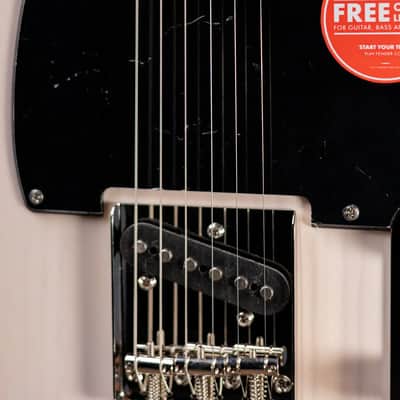 Squier Classic Vibe '50s Telecaster Electric Guitar - White Blonde image 9