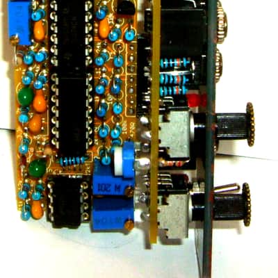 zlob Modular Steampunk Dual VCO -4hp 2026 mint+ - white/black & bronze image 4