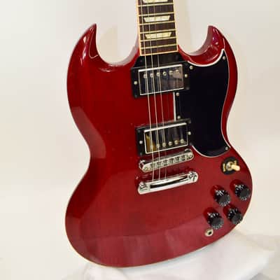 2013 Gibson SG Standard '61 Reissue Electric Guitar, Heritage Cherry w/ Tweed Case image 3