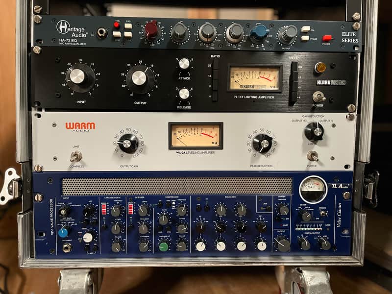 TL Audio VP-1 Valve Classics Series Valve Processor 2010s - Blue image 1