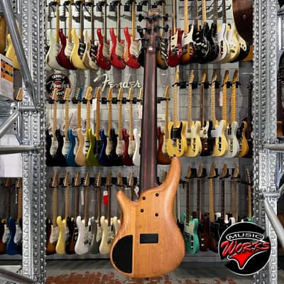 Ibanez Sr1356 B Premium Bass Dual Mocha Burst Flat image 8