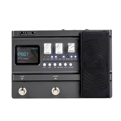 FLAMMA FX100 Guitar Multi-effects Pedal with 55 Amp Models 151 Built-in Effects 80' Looper 40 Drum Machine 10 3rd Party IR Slots Headphone OTG for Home Practice Performance Live Streaming image 1