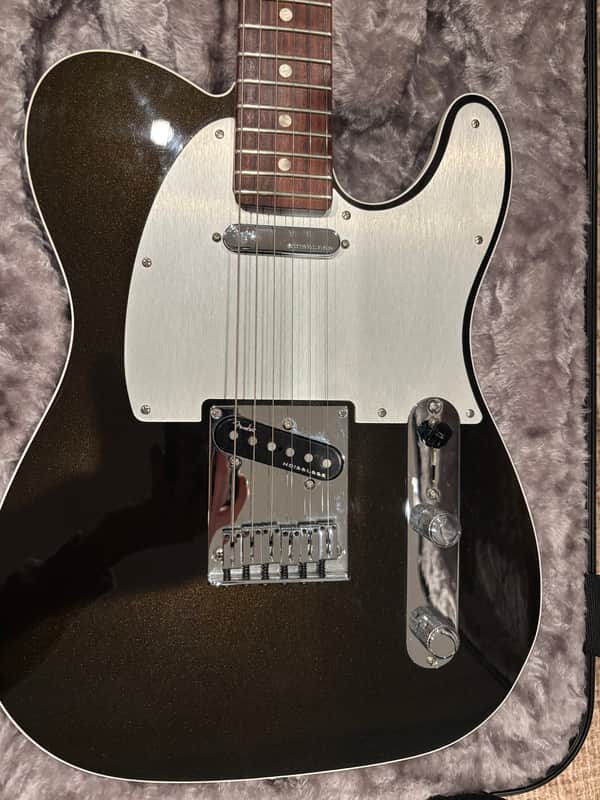 Fender American Ultra Telecaster with Roasted Maple Neck 2022 - Texas Tea