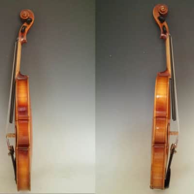 German Made Franz Josef Pfretschner Copy 4/4 Violin  Shop-Tested Set/up image 3