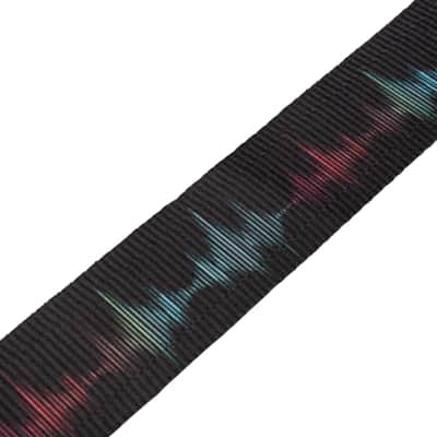 Genuine Fender Retro Series Guitar Strap, Retro Sound Wave image 6