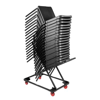 Gator Frameworks Performing Arts Chair Cart Supports up to 332 pounds & 15-18 Non-Folding Band and Orchestra Chairs, (GFW-BNO-PACHAIR-CART) image 14