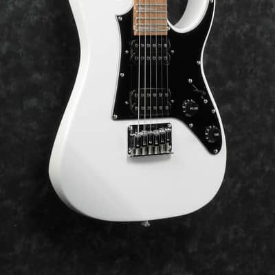 Ibanez GRGM21-WH GIO RG miKro 3/4 Electric Guitar 6-String - White image 2