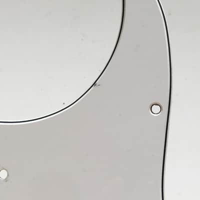 Vintage 1998 Fender Stratocaster USA MIM Pickguard 3 Ply White Relic Guitar Strat Nautral Patina image 19