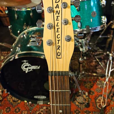 1990's Danelectro Hodad MIK Metallic Purple Electric Guitar image 8