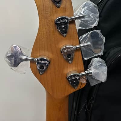 Sadowsky MetroExpress 21 Fret Vintage M/J Bass 5 String Maple Fretboard - Tobacco Sunburst image 5