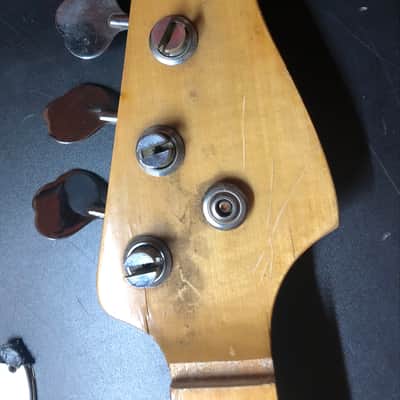 VINTAGE LAWSUIT PROJECT PRECISION BASS 70s - Natural PARTS & REPAIR image 7