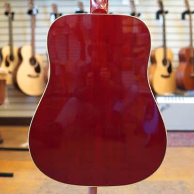 Gibson Custom Limited Hummingbird 12-String Acoustic Guitar 2011 Vintage Cherry w/Hard Case image 3