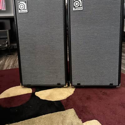 Ampeg Micro VR 200-Watt 2x10" Compact Solid State Bass Amp Stack 2011 - Present - Black image 1