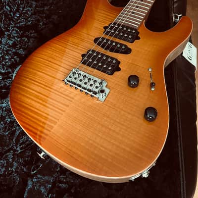 Suhr Custom Shop Modern Honey Amber Burst image 15