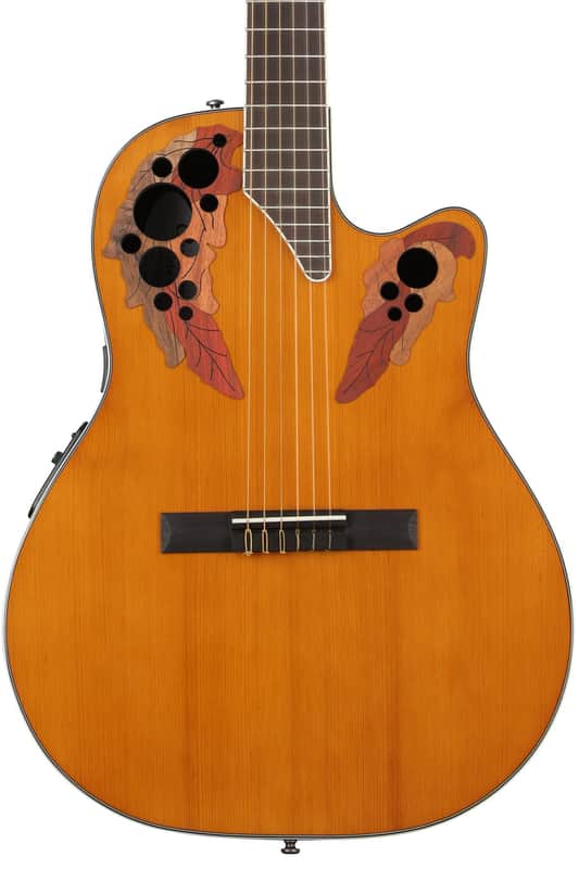 Ovation CE44C-4A Celebrity Elite Nylon Mid-Depth | Reverb