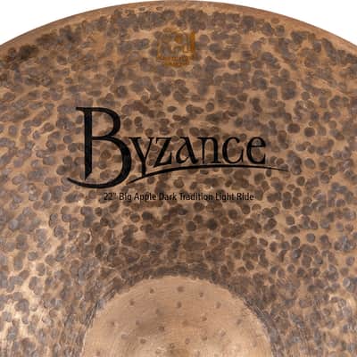 MEINL B22BADTLR Byzance Dark Big Apple Tradition Light Ride 22 Zoll dark image 6