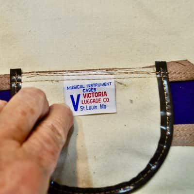 Victoria Luggage Co 1963 Fender Trmolux Amp Cover image 5