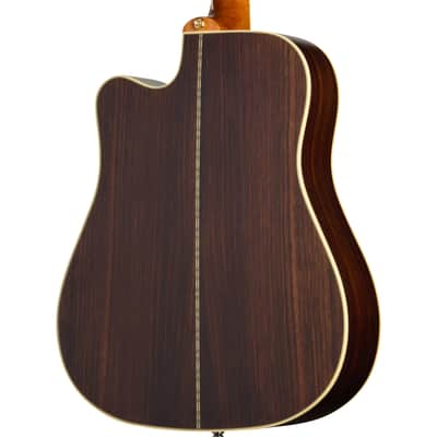 Epiphone Hummingbird Deluxe EC Acoustic Electric Guitar - Natural image 8