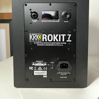 KRK RP-7 Rokit G4 2-Way 7" Active Studio Monitors (Pair) 2019 - 2021 - Black image 5