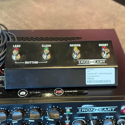 Laney IRT-Studio Ironheart Rackmount Tube Guitar Amp Head 2010s - Black image 6