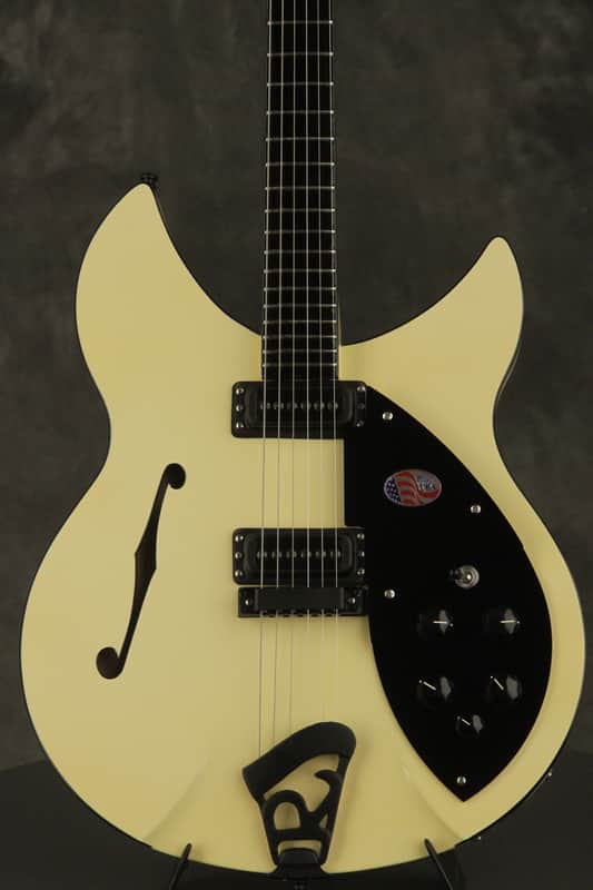 2017 Rickenbacker 360 WB SPC LMC "Rose Morris" Light Mocha Cream DOUBLE BOUND!!! image 1