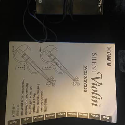Yamaha SV-255 5-String Pro Silent Violin 2010s - Brown image 5