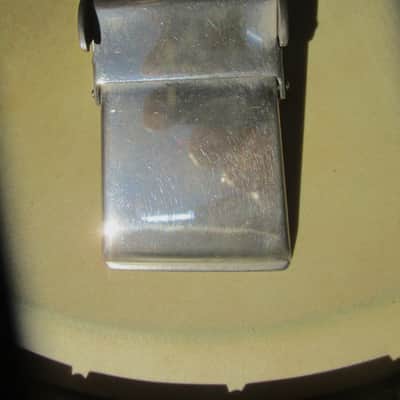 Gibson TB-00 Tenor Banjo, Early 1950's, One Piece Flange, Brass Tone Ring, Hang Tags, Case image 18