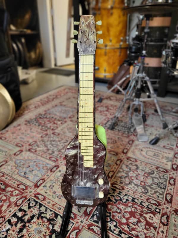 Vintage Magnatone Lap Steel Guitar 1950's - Perloid (C013-G43) image 1
