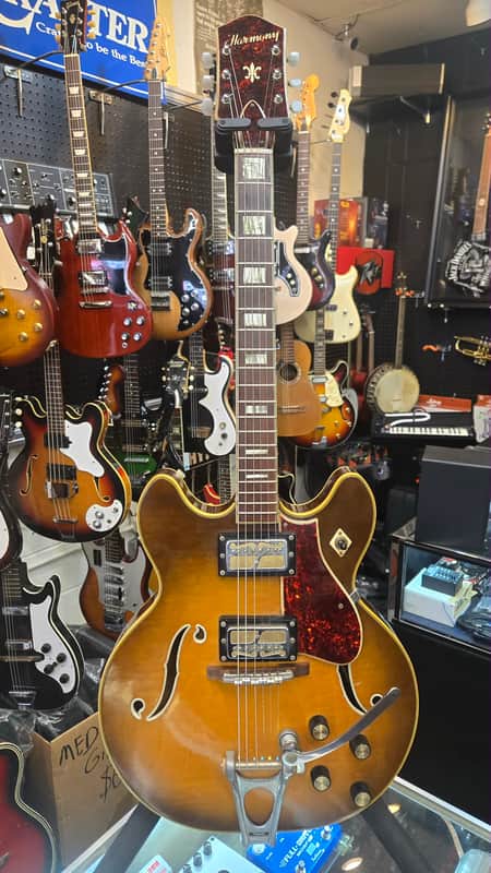 Harmony H-71 Semi Hollow 1958-1964 - Tobacco Burst image 1