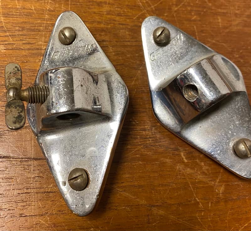 Gretsch Bass Drum Cymbal/ Floor Tom Leg Mount 1940’s/1950’s image 1