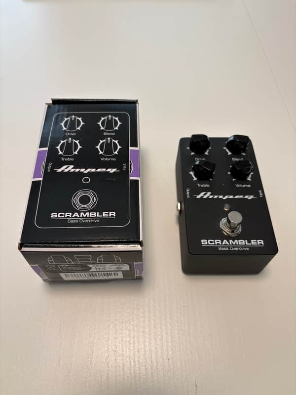Ampeg SBO Scrambler Bass Overdrive 2010s - Black image 1