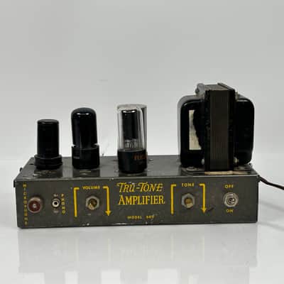Tru-Tone Model 600 Rare Vintage Tube Amp Same As 5D3 Tweed Deluxe