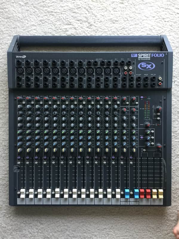 Soundcraft Spirit Folio SX 20-channel mixer (1996) | Reverb