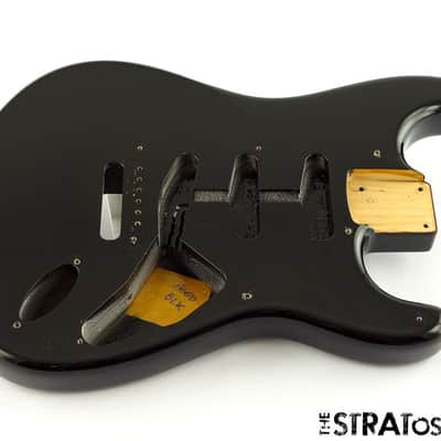 Fender USA Custom Shop 58 C/R Strat Relic BODY Stratocaster Aged Black image 1