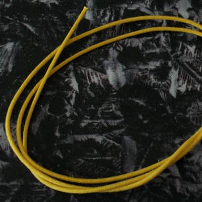 6 Feet 22 awg Gavitt Pushback Cloth Guitar Wire 22ga (3 Ft Black / 3 Ft White) Bild 2
