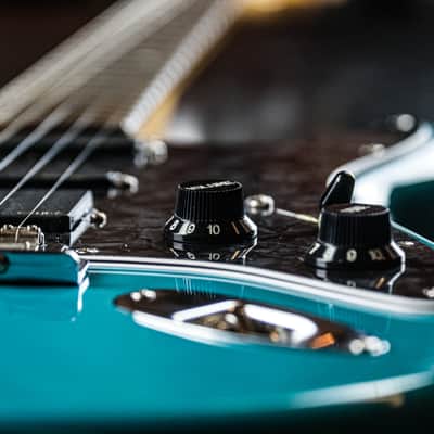 2022 Fender American Professional II Stratocaster miami blue image 21