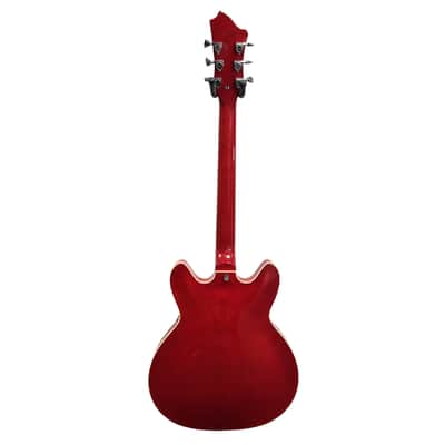 Hagstrom Viking - Wild Cherry Transparent image 2