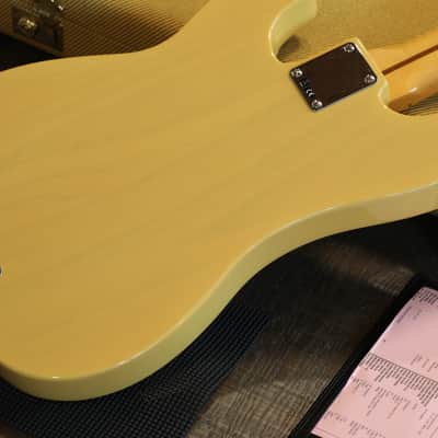 2021 Fender Custom Shop Vintage '51 Precision Bass Relic Nocaster Blonde Limited + COA OHSC image 18