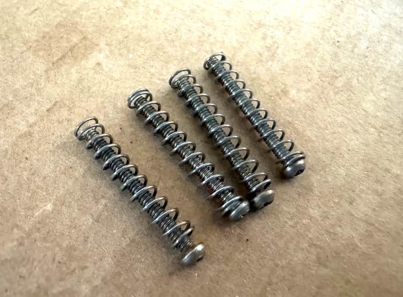 Gibson Vintage 1978 L-6S SG Pickup Ring Screws Springs 1976 1977 1979 1980 1970's image 1