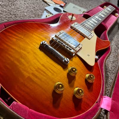 Gibson Custom Shop Murphy Lab '59 Les Paul Standard Reissue Ultra Light Aged - Factory Burst image 13
