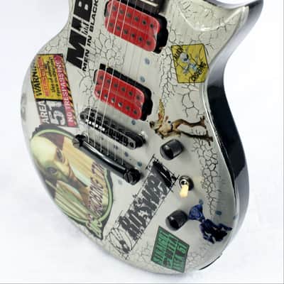 Custom Painted, Upgraded and Relic'ed ESP LTD EC-10 Electric Guitar image 4