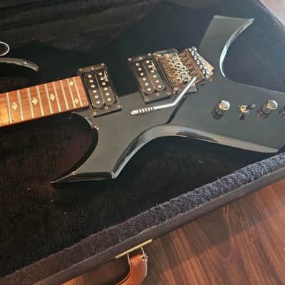 Left Handed 2002 BC Rich Warlock NJ Series - Black w/ case and more image 7