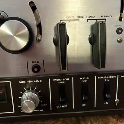 PLEASE READ AD!!! Akai GX-4000D 1/4" 4-Track 2-Channel Reel to Reel Tape Deck Recorder 1978 - 1985 - Silver image 3